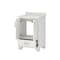 Craft And Main Vanity, w/Engineered Sto, 24 in, White Oak AWWVT2419D - alternate 4