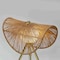 Vidalite Sovev Tripod Table Lamp with Rattan and Opal Glass Shade, Brushed Brass Stand, 19.6 in. Height CE1009210 - alternate 4
