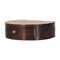 Homeroots 4" Brown Solid Wood Round One Drawer Nightstand 651764 - alternate 2