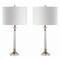 Jonathan Y Mark 28" Crystal/Metal LED Table Lamp, Clear/Brass Gold, 2PK JYL5039A-SET2 - alternate 4