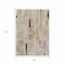Homeroots 5' X 8' Taupe And Gray Striped Washable Indoor Outdoor Area Rug 615525 - alternate 3