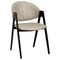 Leisuremod Savor Collection Modern Dining Chair in Taupe SC22TP - alternate 1