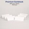 Avery Small Textured Tent Cards, White, 3.75 x 1.44, 150PK 5011 - alternate 8