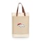 Picnic Time Family Of Brands Denver Broncos - Pinot Jute 2 Bottle Insulated Wine Bag, (Beige) 539-02-187-104-2 - alternate 1