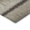 Homeroots 5' X 8' Brown Beige And Ivory Striped Washable Indoor Outdoor Area Rug 598323 - alternate 6