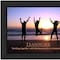 Homeroots Teamwork 3 Black Framed Print Wall Art 405368 - alternate 3