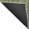 Homeroots 3' X 5' Olive Green And Lime Green Striped Washable Indoor Outdoor Area Rug 615061 - alternate 4