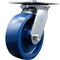 Service Caster 6 Inch Heavy Duty Top Plate Solid Poly Swivel Caster with Roller Bearing SCC SCC-35S620-SPUR - alternate 1