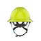 Jsp Full Brim Safety Helmet, HDPE Shell, 4-Point Chinstrap, 6-Point Suspension and Wheel Ratchet Adj. 280-EV6262-CH-LY - alternate 4