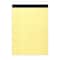 Roaring Spring Case of Canary Legal Pads, 8.5"x11.75", 50 sheets of Paper/Pad, stapled and taped, Micro-Perforated, PK36 74764cs - alternate 3