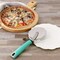 Martha Stewart Everyday Stainless Steel Drexler Pizza Cutter in Turquoise 138319.01 - alternate 3