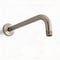 Supplygiant 16 in Shower Arm 90 Degree Stainless Steel Rain Shower Head Extension Arm with Flange, Nickel Finish 74-TB38BG-O - alternate 1