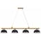 Z-Lite Cordon Heritage Brass 4 Light Billiard 2306-4HBR-D12MB+HBR - alternate 2
