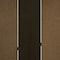 Homeroots 71" Brown Folding Three Panel Screen Room Divider 370414 - alternate 2