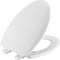 Bemis Top-Tite Stay-Tite Precision-Fit Elongated Enameled Wood Closed Front Toilet Seat in White 1500TTT 000 - alternate 3