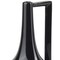 Homeroots 12" Black Ceramic Jug Vase 608290 - alternate 3