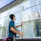 Gritt Commercial Pro Window Washing Kit with with 18 Squeegee, 18 Washer and 6' Telescopic Pole GRI137-6F-18 - alternate 4
