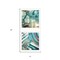 Homeroots Set Of Two Earth tones I and Sea II 2 White Framed Print Wall Art, 2PK 408070 - alternate 5