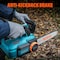 Wrightmaster 20V Brushless Cordless 12-Inch Chainsaw with 4.0Ah Battery, Automatic Oiling & Anti-Kickback Brake ZR-150 - alternate 2