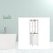 Homeroots 16" White Wood Freestanding Single Door Bathroom Vanity 543596 - alternate 3
