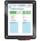 Iceberg Planning Board, Glass, 11 in, 13 1/2 in, No Frame Frame, White, Gloss 31130 - alternate 1