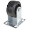 Vestil Rubber Rigid Caster 4 In. Diameter x 2 In. Width 396 Lb. Capacity Black CST-VE-4X2MR-R - alternate 3