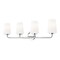 Z-Lite Montford 4-Light Vanity, 32 in W, Chrome 7005-4V-CH - alternate 1