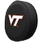 Holland Bar Stool Co 35 x 12.5 Virginia Tech Tire Cover TCH2VATechBK - alternate 2