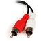 Startech.Com 6in Stereo Audio Cable - 3.5mm Female to 2x RCA Male - RCA to AUX Y Cable - 1x 3.5mm F, 2x RCA MUFMRCA - alternate 2