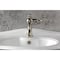 Kingston Brass One-Handle Single-Hole Bathroom Faucet with Push Pop-Up Drain, Polished Nickel KS3546RNX - alternate 2