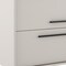 Homeroots 24" Tan Wood Floating Bathroom Vanity With White Sink And Two Drawers 624084 - alternate 2