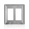 Leviton Wall Plate, Toggle, Stainless Steel SL262 - alternate 1
