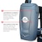 Tomahawk Power 18V Battery Powered Backpack Vacuum 6L for Janitorial Cleaning Lightweight Cordless Commercial TVAC6MAX - alternate 3