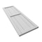 Ekena Millwork True Fit PVC, Three Board Framed Board-n-Batten Shutters, White, 16 1/8W x 86H, PR TFP101BF16X086WH - alternate 5