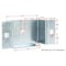 Mytee Products Utility Trailer Stake Pocket Brackets 3 inx1.5 in Fits 2x4 Boards, Zinc Coated, Flatbeds, 4PK SP-BO35x4 - alternate 4