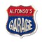 Signmission Alfonso's Garage, 6 Inch X 6 Inch, Plastic Sign SHI-P-6-383-ALFONSO - alternate 1