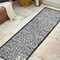 Jonathan Y Madrid Vintage Filigree Textured Weave Light Gray/Black 2 ft. x 10 ft. Indoor/Outdoor Runner Rug SMB107E-210 - alternate 5