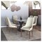 Leisuremod Viva Collection Modern Wooden Dining Chair in Taupe, 4PK VC24TP4 - alternate 7
