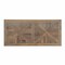 Homeroots 50" Brown and Black Solid Wood Writing Desk 402036 - alternate 5