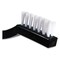Carlisle Foodservice Flo-Pac Utility Toothbrush Style Maintenance Brush, 7.25in Brush, 7in Polypropylene Handle, 12PK 4067400 - alternate 2