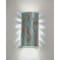 Luxury Lighting Masons Select 13 in Ceramic Backlit Slate Look Outdoor Wall Light, Painted Grey Slate Finish, 2PK (2) SL511-GRSL-ud-7 - alternate 1