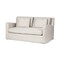 Homeroots 69" Cream Fabric Sofa 607308 - alternate 1