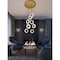 Afx Halo 9-Light Round Pendant, 120V, 162W, 5 CCT, Light Brass HLOP08LAJUDLBRND9 - alternate 2