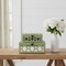 Homeroots Set of Two Green Mirrored Glass And Solid Wood Box With Lid, 2PK 399681 - alternate 2