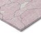 Homeroots 8' X 10' Pink Ivory And Gray Abstract Washable Indoor Outdoor Area Rug 601083 - alternate 2