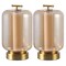 Jonathan Y Milou 10.75" Vintage Glam Lantern Rechargeable/Cordless Dimmable Integrated LED Table Lamp w/To, 2PK JYL7160A-SET2 - alternate 2