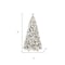 Homeroots 6' Pre Lit Full Flocked Fir Christmas Tree 713094 - alternate 2
