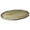 Homeroots 27in Green Mango Oval Serving Tray With Handles 388900 - alternate 2