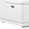 Homeroots White Leather Modular L Shaped Seven Piece Corner Sectional With Console 643899 - alternate 2