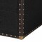 Baxton Studio Mallison Vintage Black Canvas 3-Drawer End Table 251-13916-ZORO - alternate 4